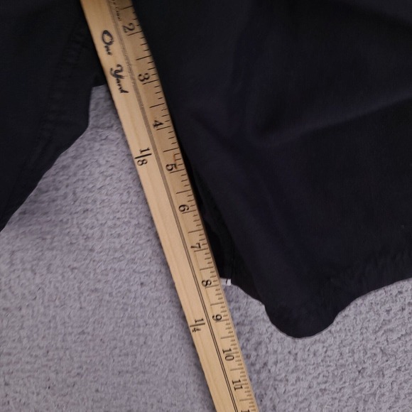 Nike Swim Trunks Mens Large Black Board Shorts Drawstring Surfing Swimwear - Picture 12 of 13